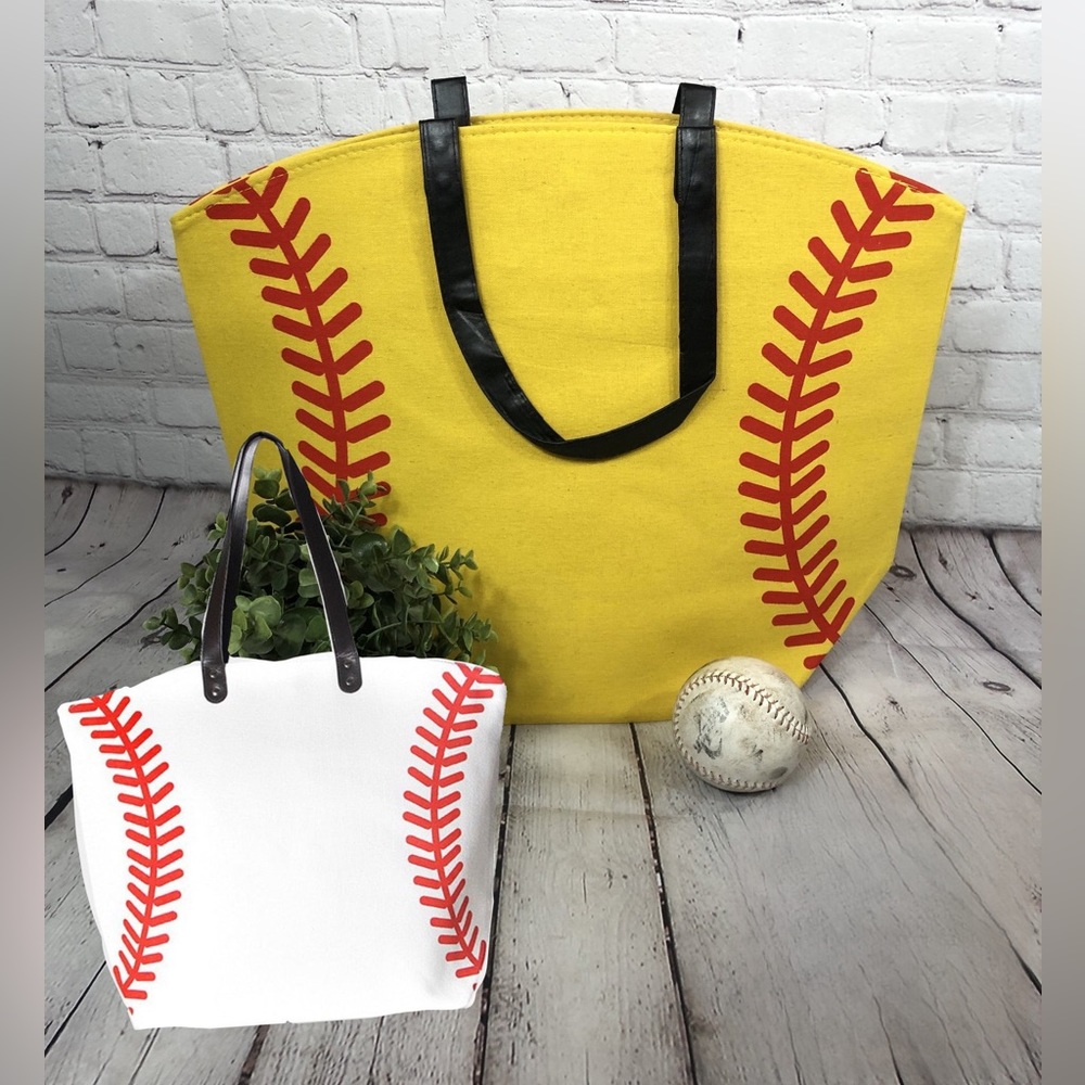 New! Baseball & Softball Tote Bags